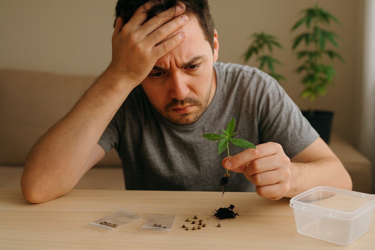 Błędy początkujących hodowców marihuany