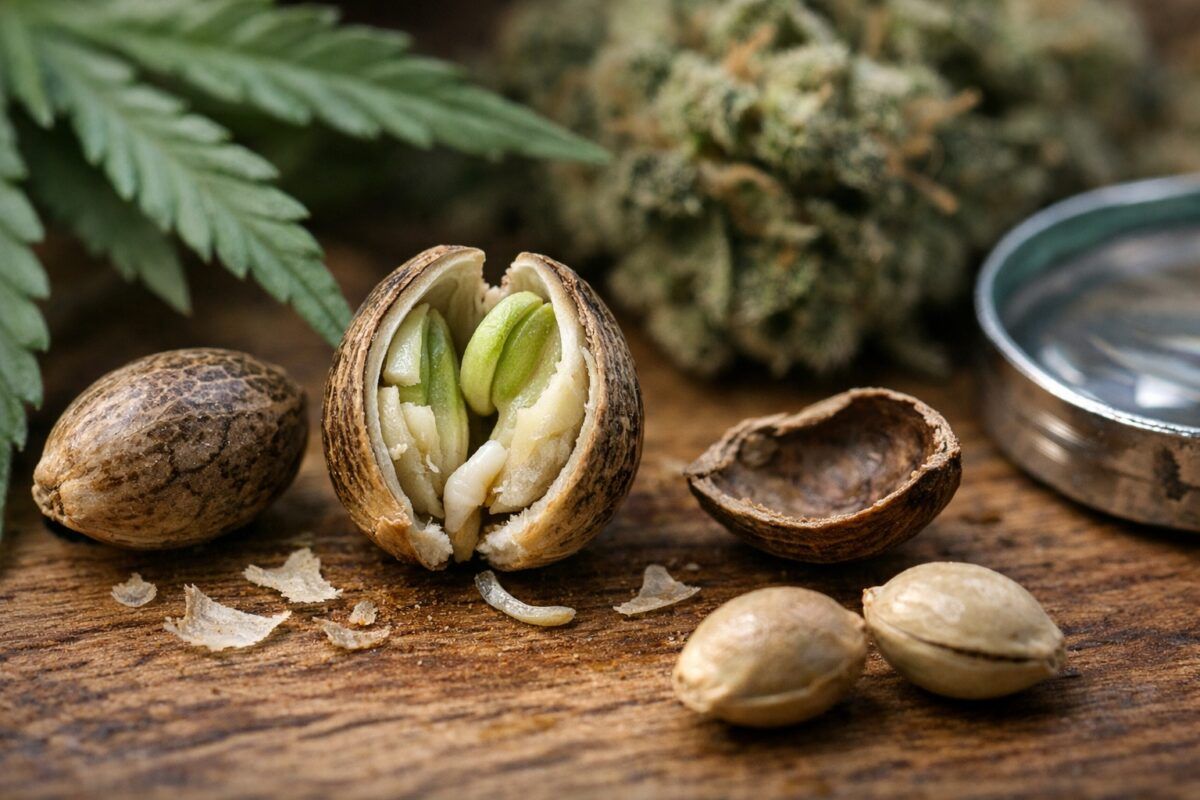 Budowa nasion marihuany