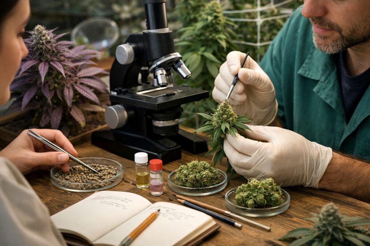 Jak powstaja nowe odmiany marihuany