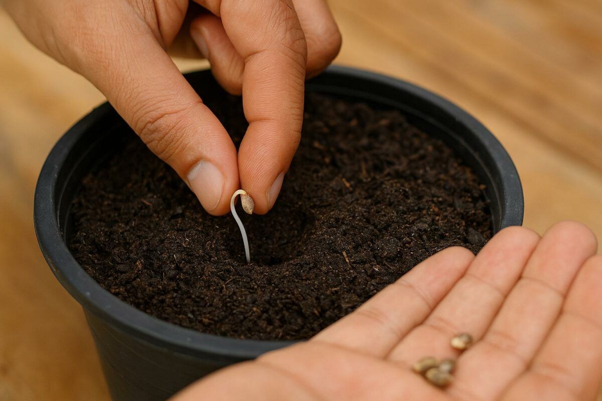 Kiełkowanie nasion marihuany 4