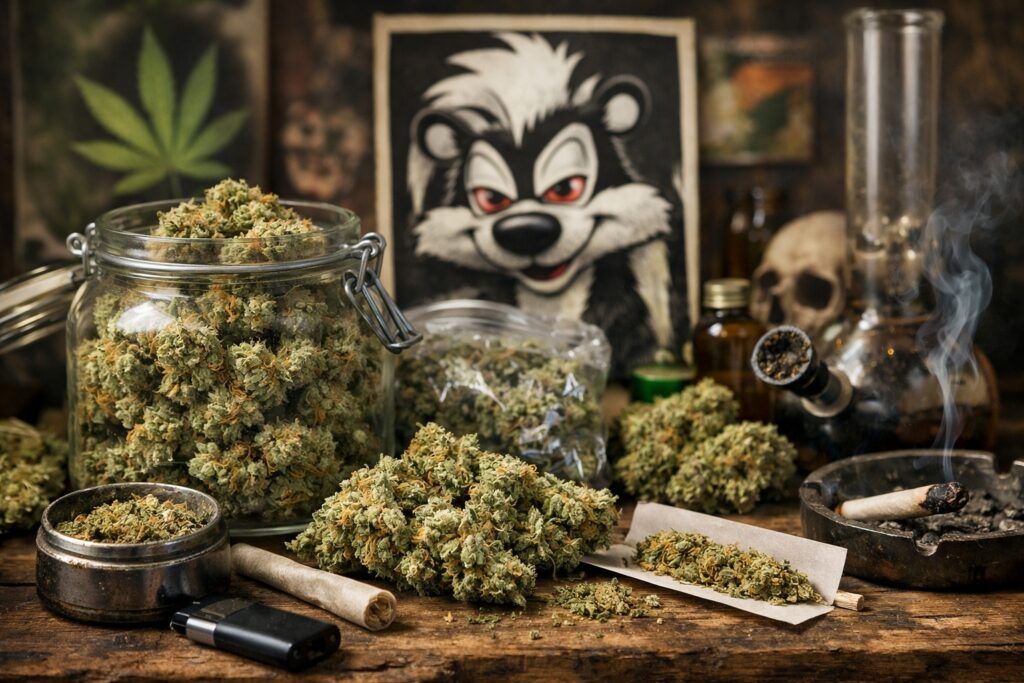 Odmiana marihuany skunk