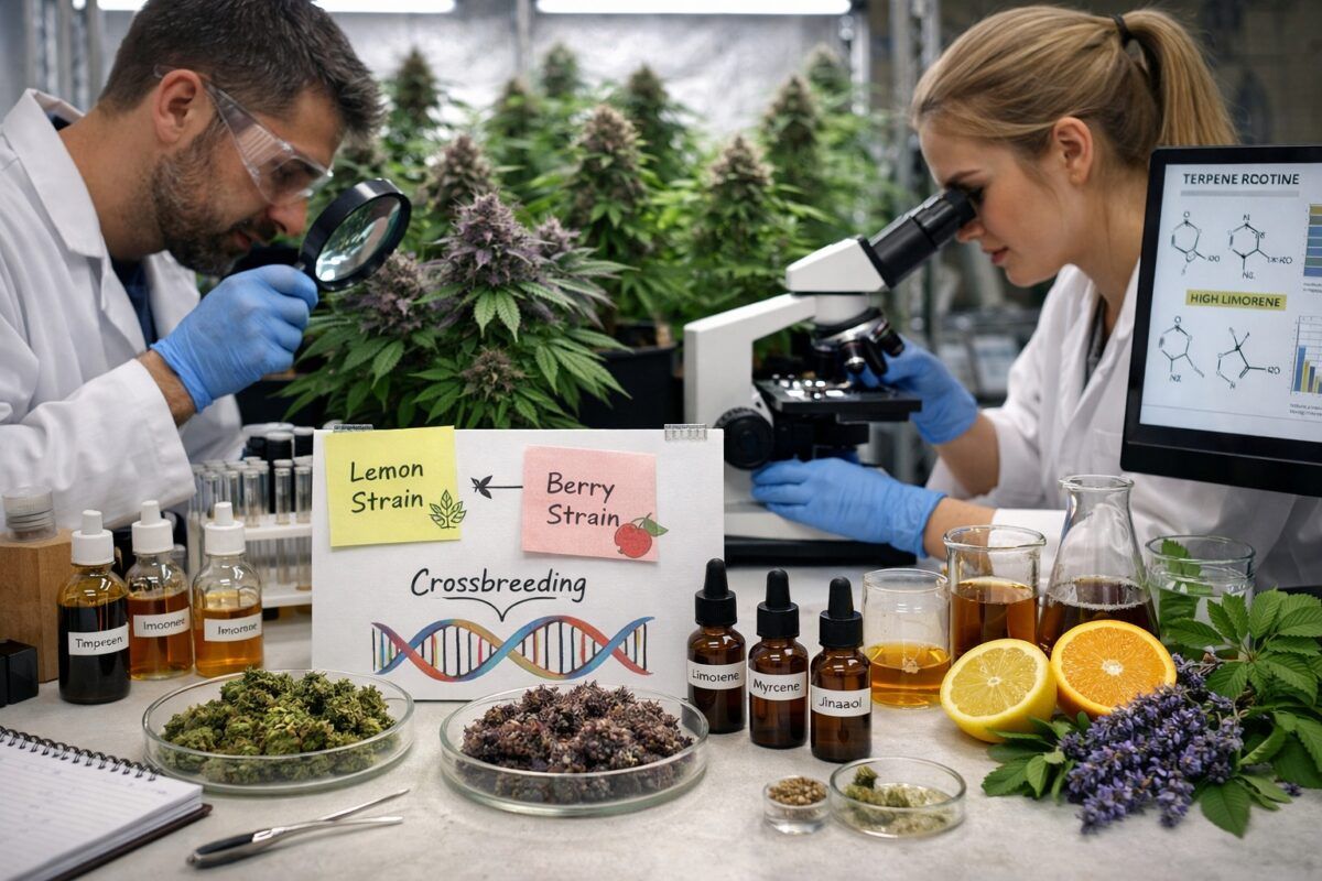 Odmiany marihuany bogate w terpeny