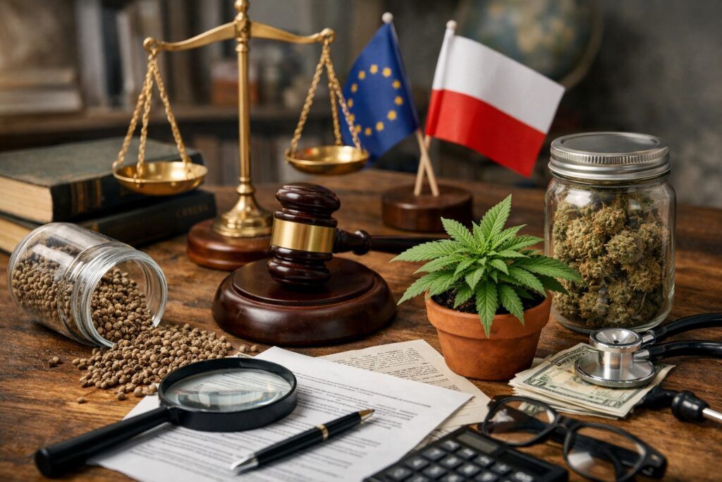 Przewozenie nasion marihuany za granice